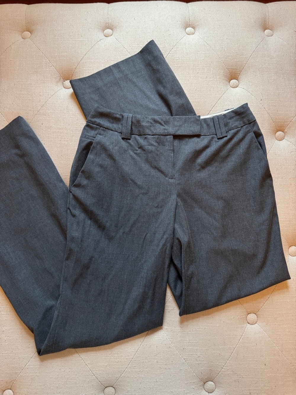 LOFT Charcoal Gray Julie Women's Dress Pants